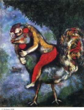 Marc Chagall Painting - El Gallo contemporáneo Marc Chagall